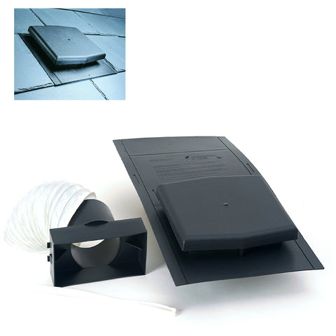 Slate Roof Tile Vent with Pipe Adapter Kits<br><br>