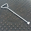 18" Manhole Cover Lifting Key Heavy Duty Steel Stop Cock Lid