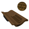 Brown Single Pantile Roof Tile Vent  / Marley Redland Sandtoft