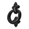 Black Antique Cast Iron Ring Door Handle Knocker<br><br>
