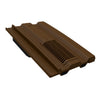 Dark Brown Mini Castellated Roof Tile Vent for Marley Redland Sandtoft