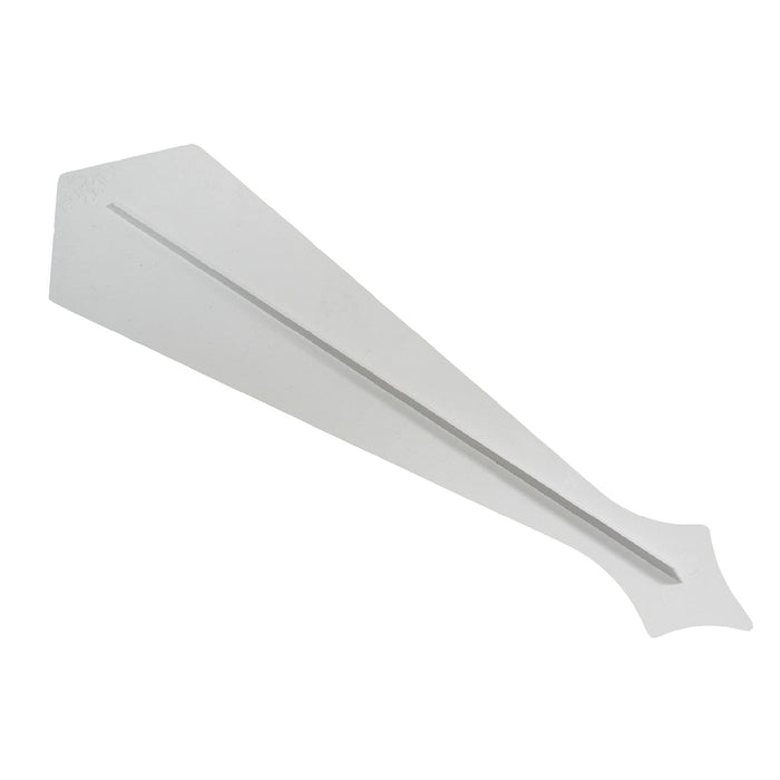 White plastic Upvc Finial Fascia Joint for Gable Apex