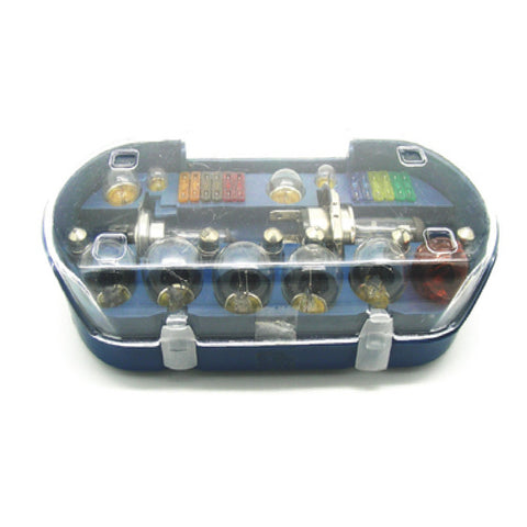30 Piece Universal Car H4 Bulb and Fuse Set <br><br>