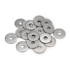 500 x Assorted Spring & Flat Washers, Galvanized Zinc Plated