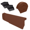 Terracotta Dry Verge Kit Universally Handed, Easy Fit System