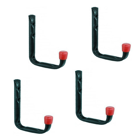 4 x Wall Mounted Garage Shed Storage Hooks<br><br>