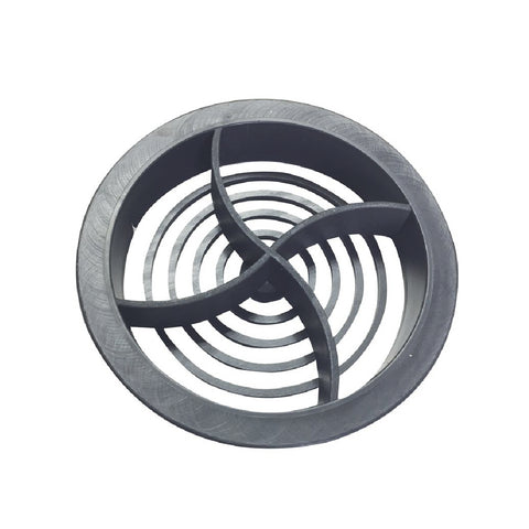Grey Plastic 70mm Round Soffit Air Ventilation Roof Discs <br> Menu Options