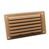 Rytons Louvre Air Vent 6" x 3" Plastic Grille with Flyscreen / Colour Options