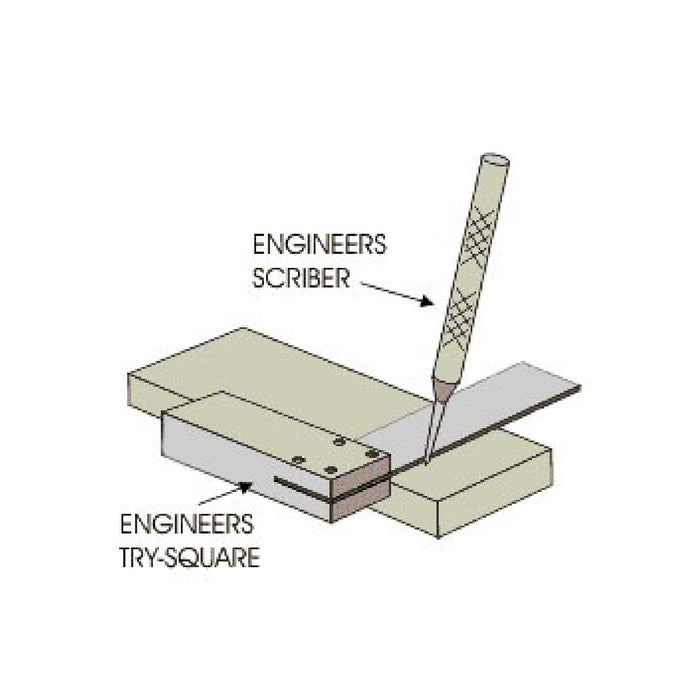 Engineers Metal Precision Set Squares BS Approved
