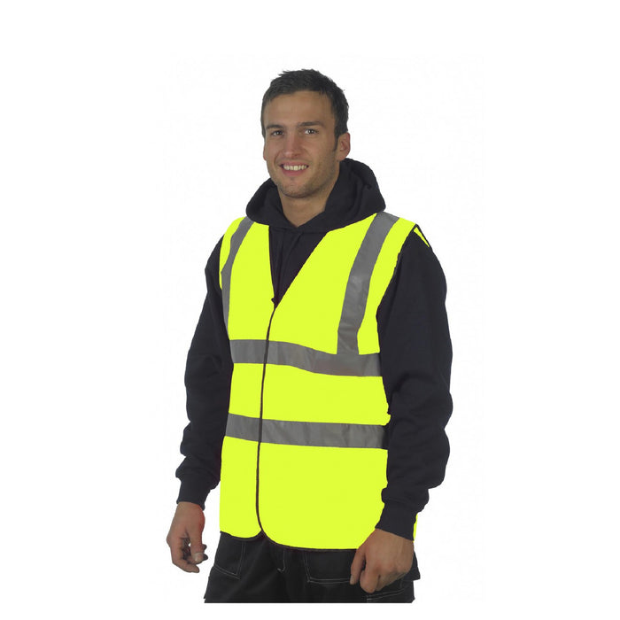 Yellow High Visibility Safety Vest