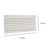 6" x 3" White Adjustable Air Vent Louvre Grille Cover Hit & Miss