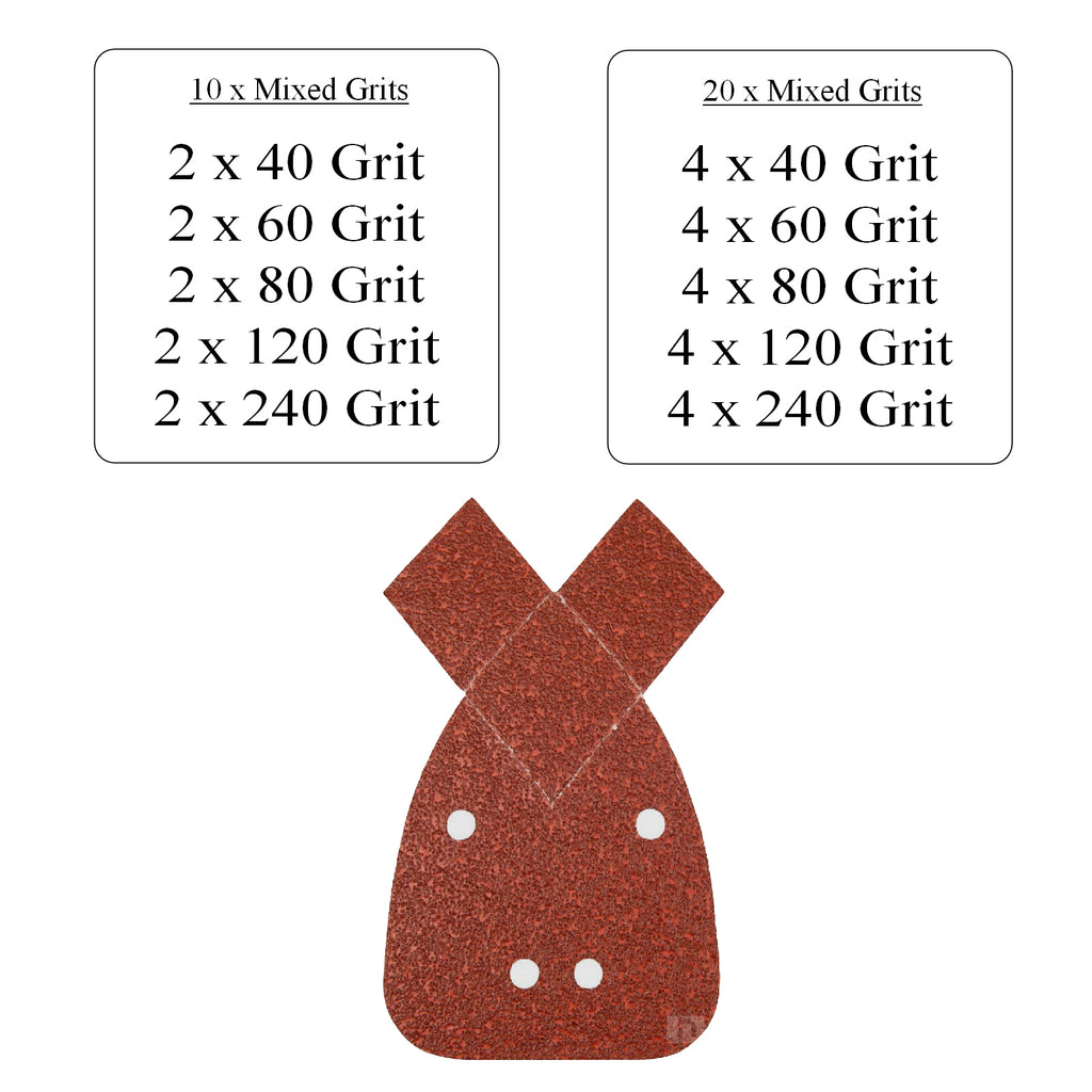 Sanding Sheet 140mm Pads fits Black & Decker Mouse – Homesmart