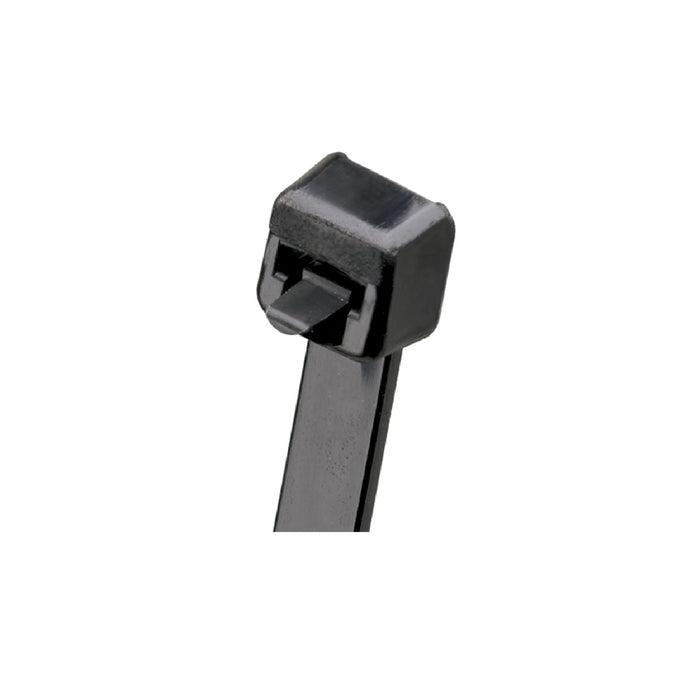 100 x Black Releasable Cable Ties  Size: 200 x 4.8mm