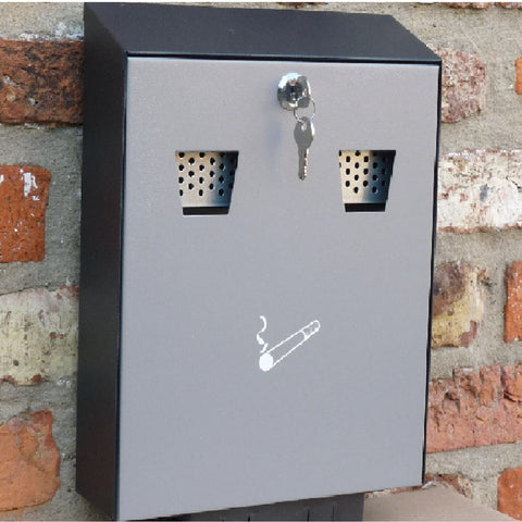 Cigarette Disposal Box Steel Ashtray Bin<br><br>