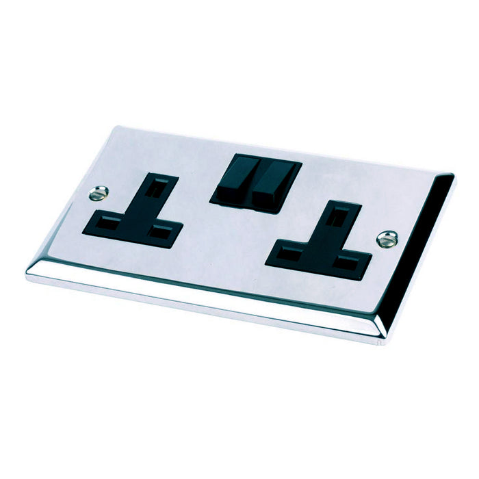 Electrical Polished Mirror Chrome Sockets & Switches