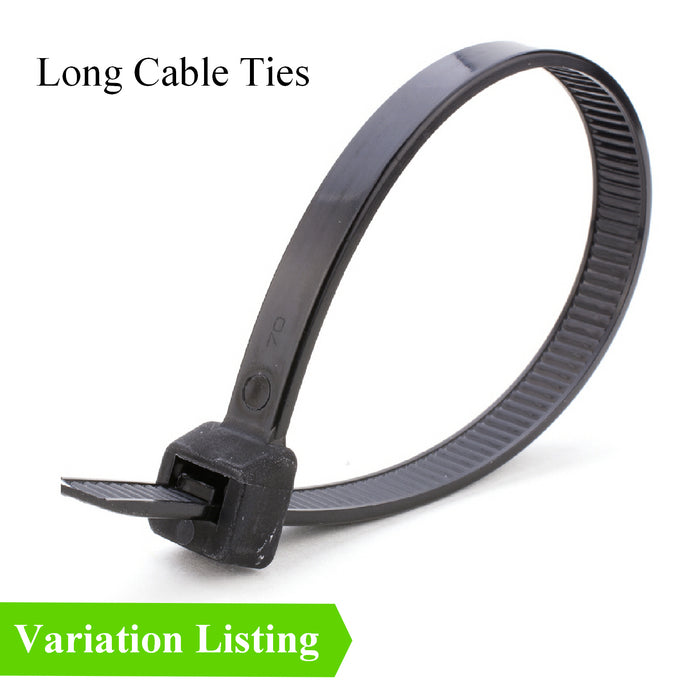 10 x Extra Long Heavy Duty Cable Ties