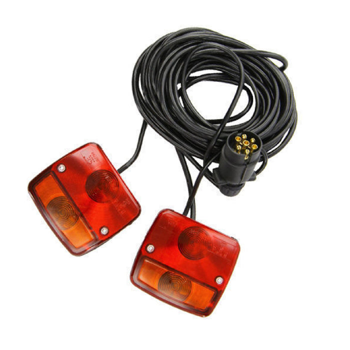 Magnetic Trailer Rear Towing Lamps  Light Cluster