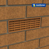 Manthorpe Brown Interlocking Air Brick Vents / Menu Options