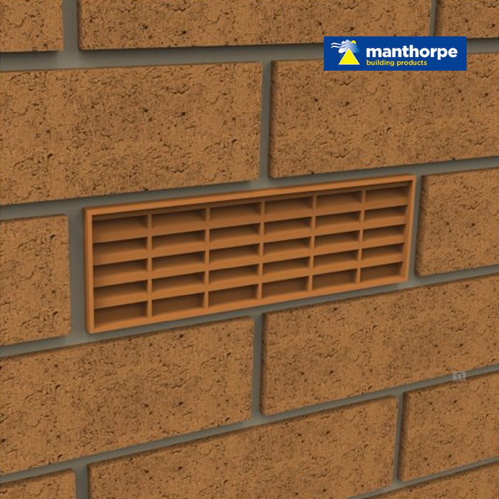 Manthorpe Buff Interlocking Air Brick Vents