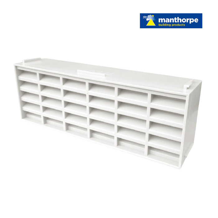Manthorpe White Interlocking Air Brick Vents