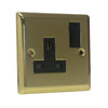 Victorian Brass Electrical Sockets & Switches / Menu Options