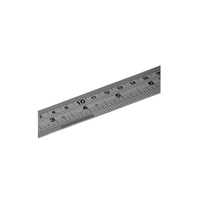 2 x Stainless Steel Metal Rulers 12 inch & 6 inch