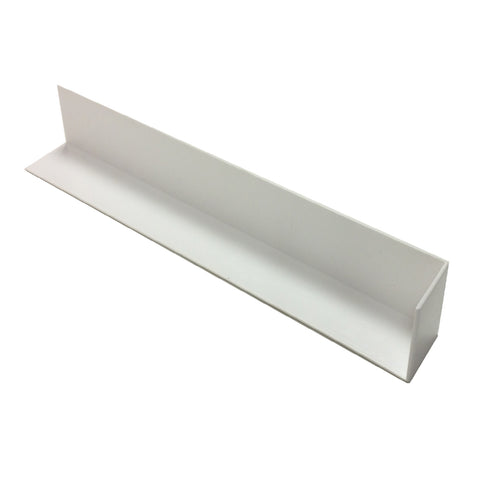 10 x Fascia Board Corner Joints White 300mm Square Edge Profile