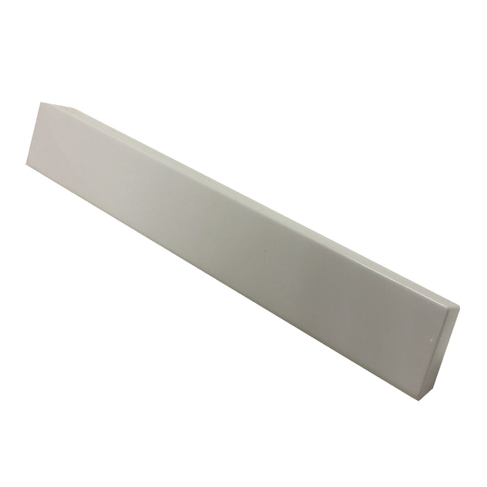 Fascia Board Corner Joints White Square Edge Profile