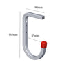 Wall Mounted 50kg Storage Hook with Shelf Support Bracket