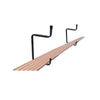 2 x Wall Mounted 200mm Double Utility Ladder Hooks<br><br>