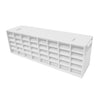 White Combination Air Brick Vents 9" x 3" for Air Flow Ventilation / Menu Options