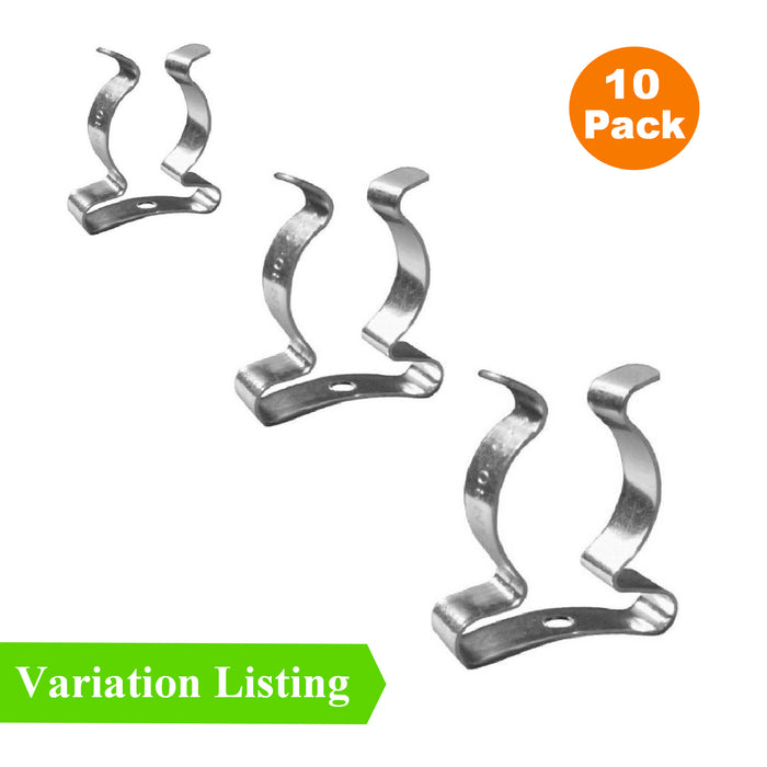 10 x Tool Spring Terry Storage Clips