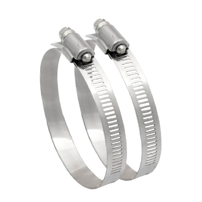 2 x Worm Drive Hose Clamp for 150mm Flexible Ducting 6" Extractor Fans