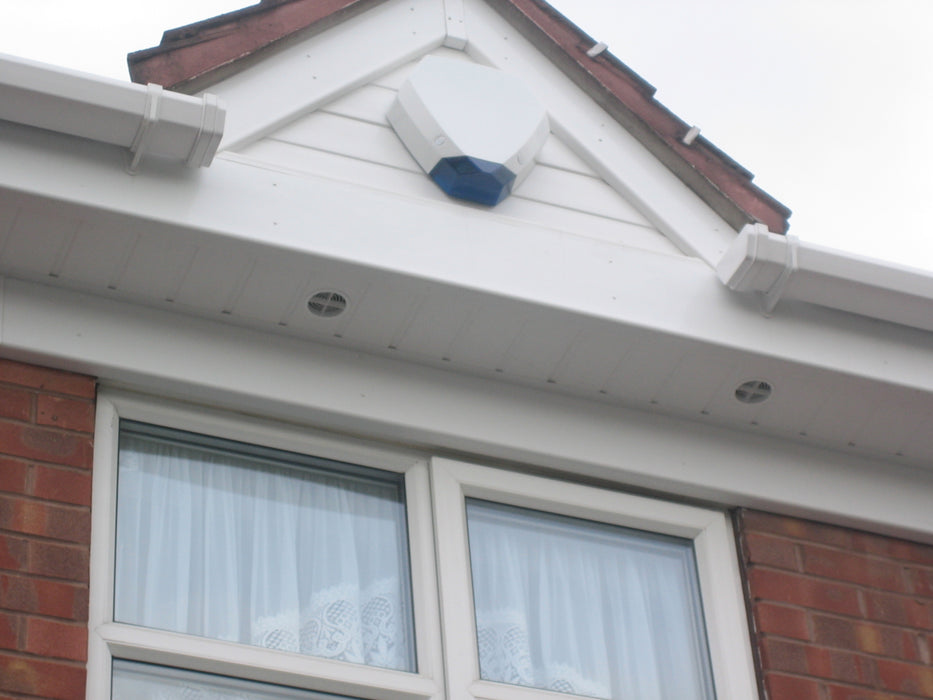 UPVC Plastic Soffit Board White Hollow Cladding
