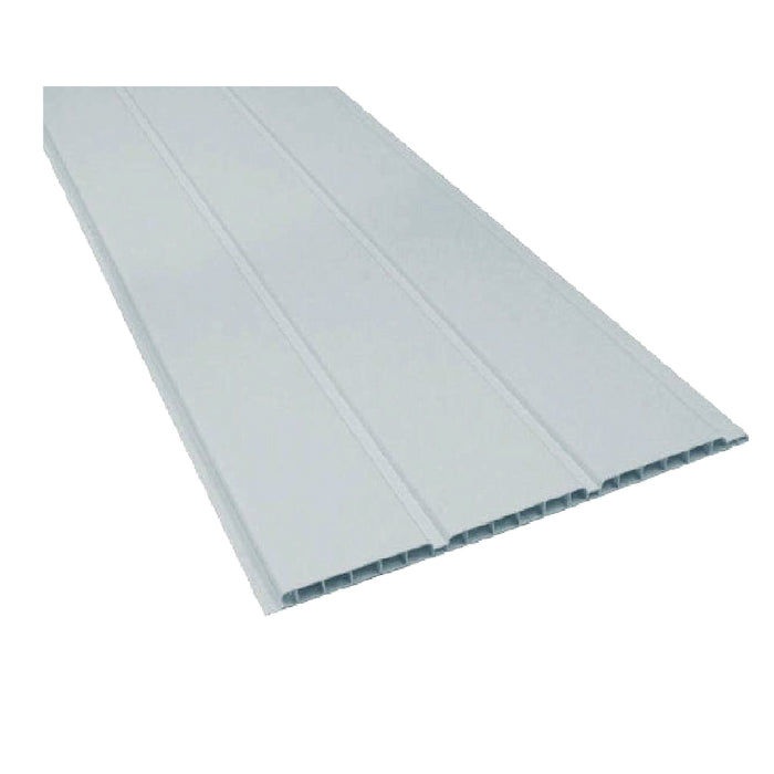 UPVC Plastic Soffit Board White Hollow Cladding
